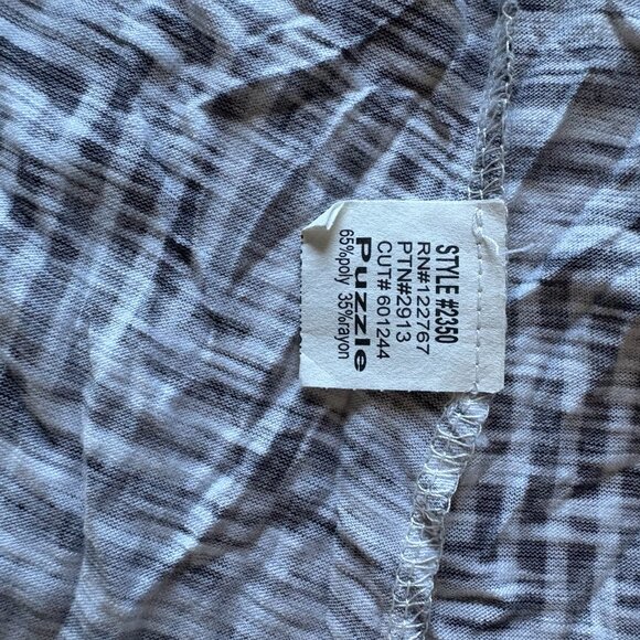 David Cline "Puzzle" Crushed Roll-Up Button Up Shirt - Picture 4 of 5